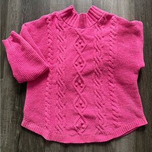 Pink Girls Sweater (10/12 L)